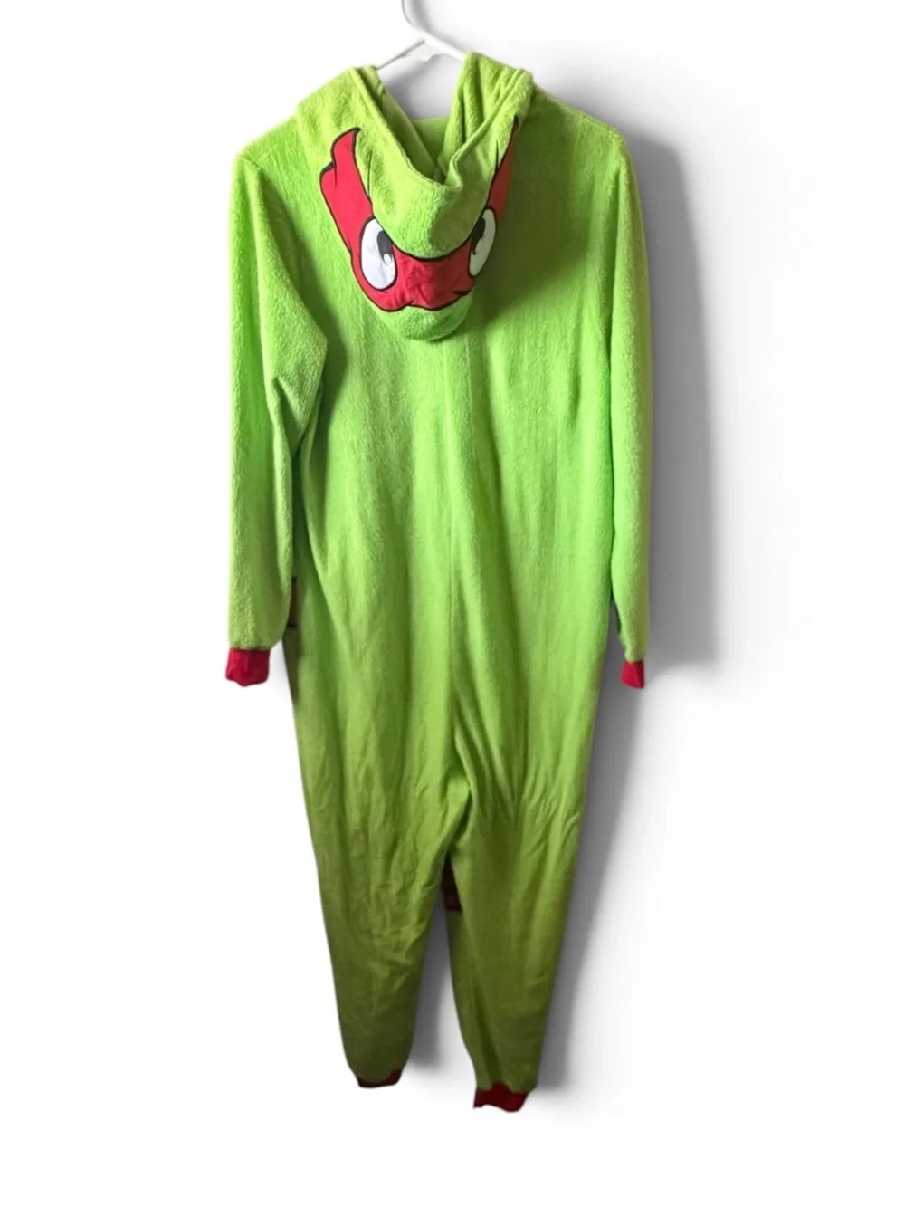 Teenage Mutant Ninja Turtles One Piece Pajamas Size L 12-14 Union Suit Costume